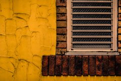 yellow wall