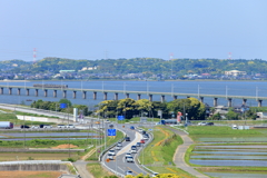 JR鹿島線　北浦橋梁2