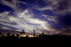 雲、艶やかに舞う