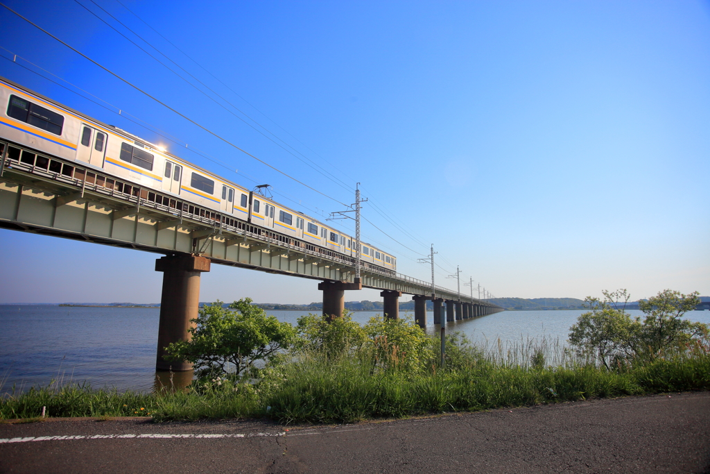 Jr鹿島線 北浦橋梁 By Kei Suke Id 写真共有サイト Photohito