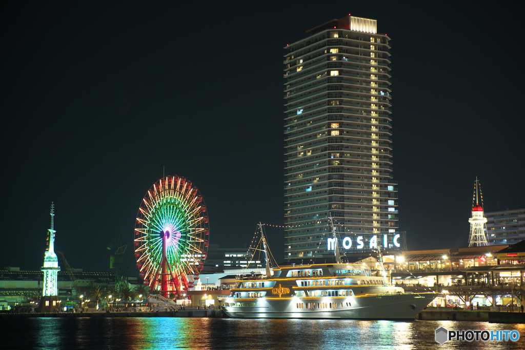 夜の神戸