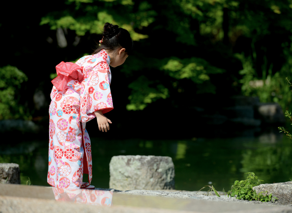 浴衣の少女