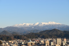 雪の乗鞍岳