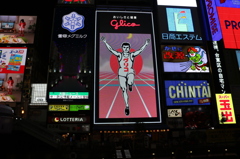 夜はLEDグリコ