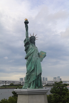 Statue of liberty in Odaiba