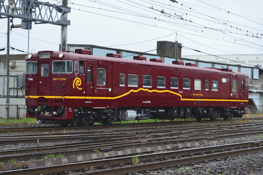 道南いさりび鉄道 深紅塗装車