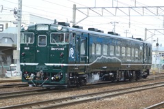 道南いさりび鉄道 深緑塗装車