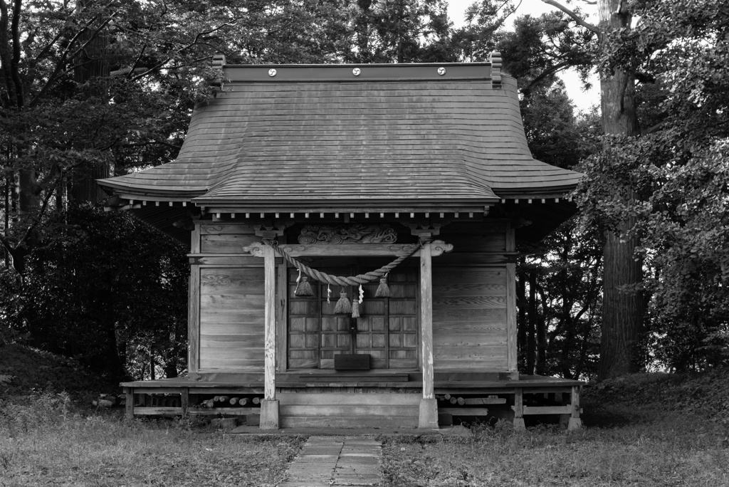 鹿嶋神社_モノクローム-6530