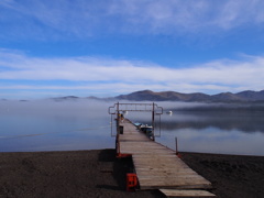 山中湖の朝
