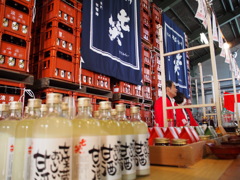 七笑酒造の蔵開き