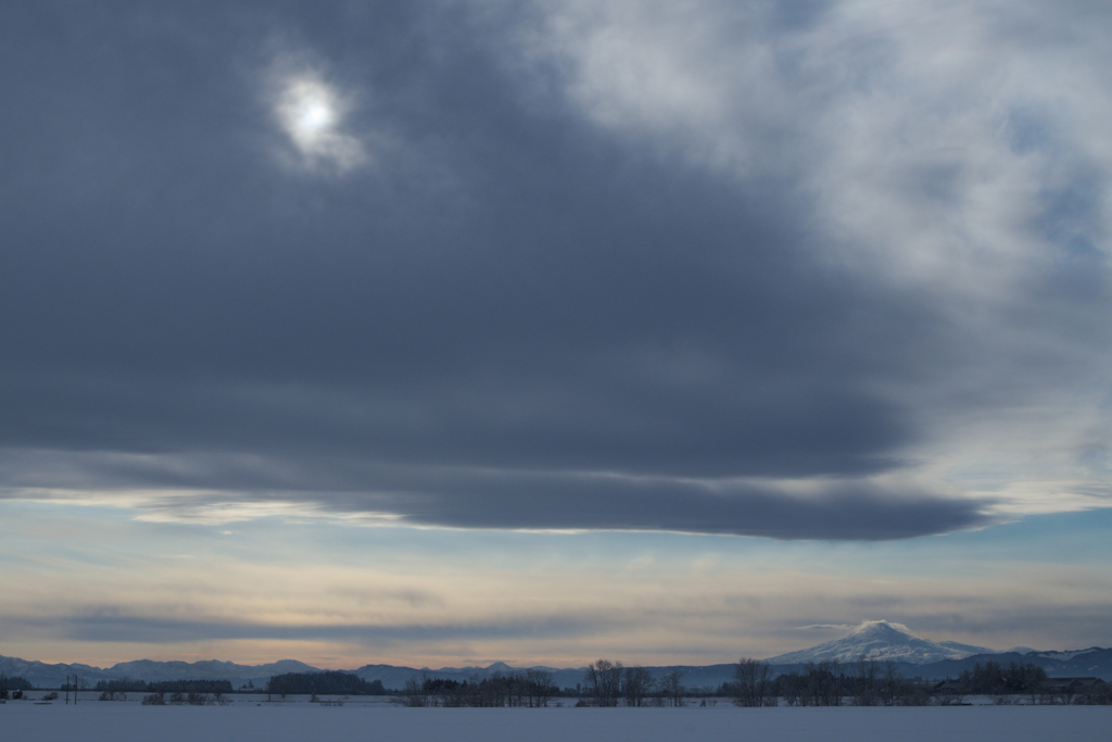 寒空 cold weather