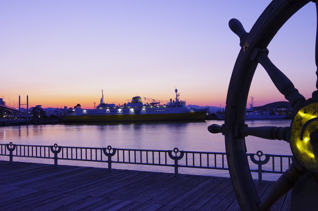 Twilight ship