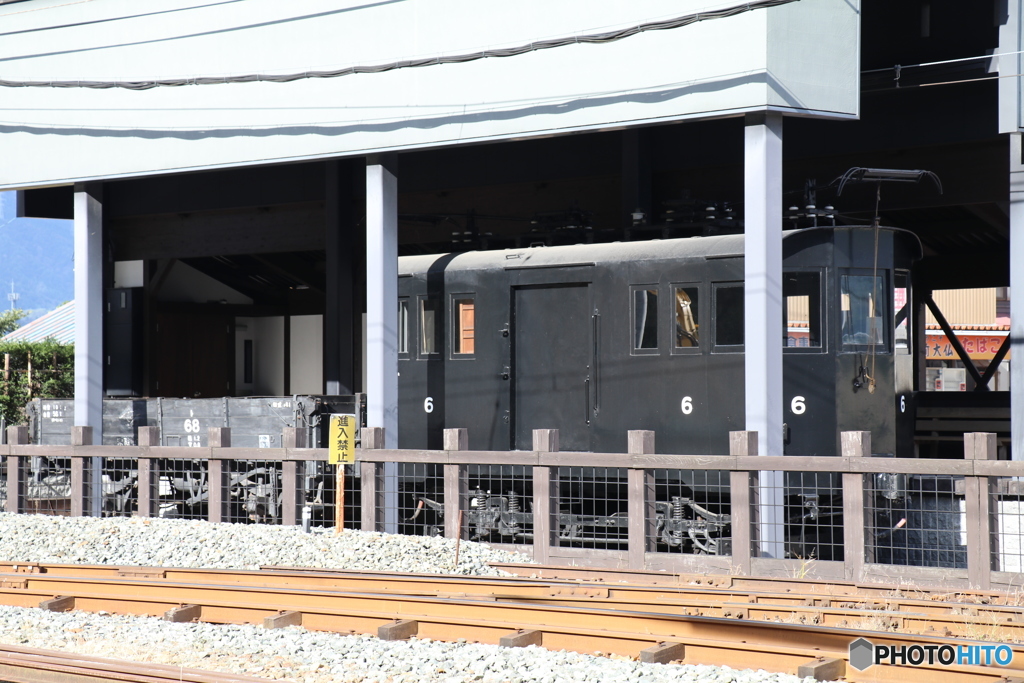 勝山駅の保存車両