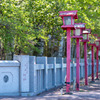 赤城神社の灯篭