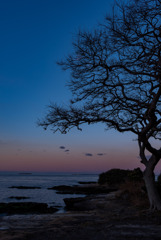 観音崎の夕暮れ