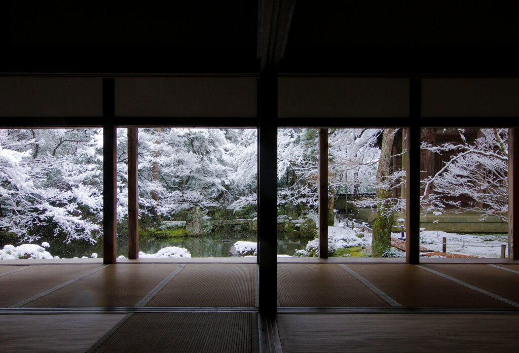 雪の蓮華寺