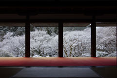 雪の石水院