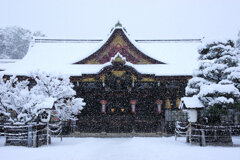 雪の北野天満宮 その二