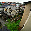 雨上がりの屋根