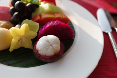 果実な朝食
