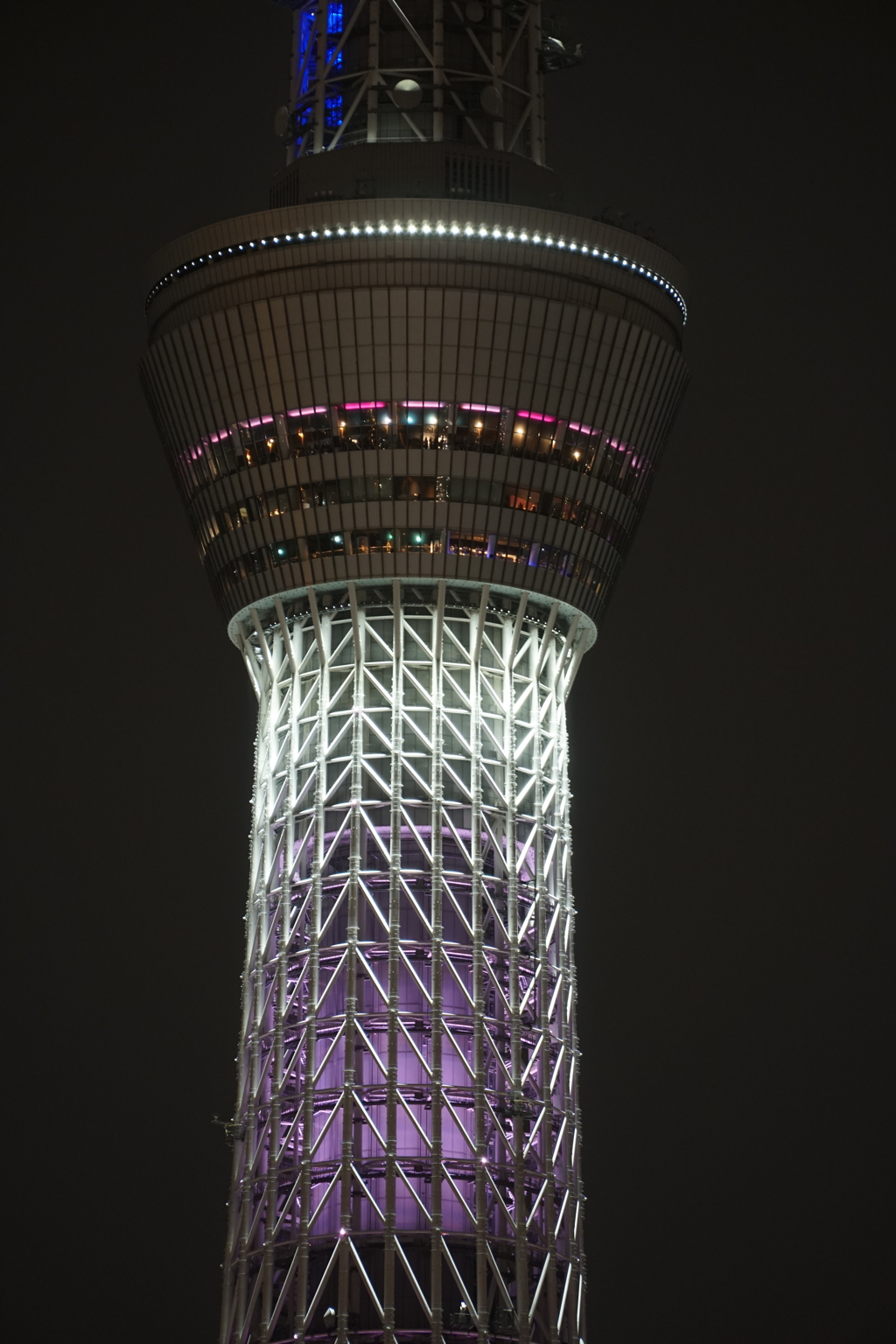 スカイツリー　夜景サンプル