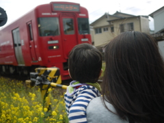 赤い電車