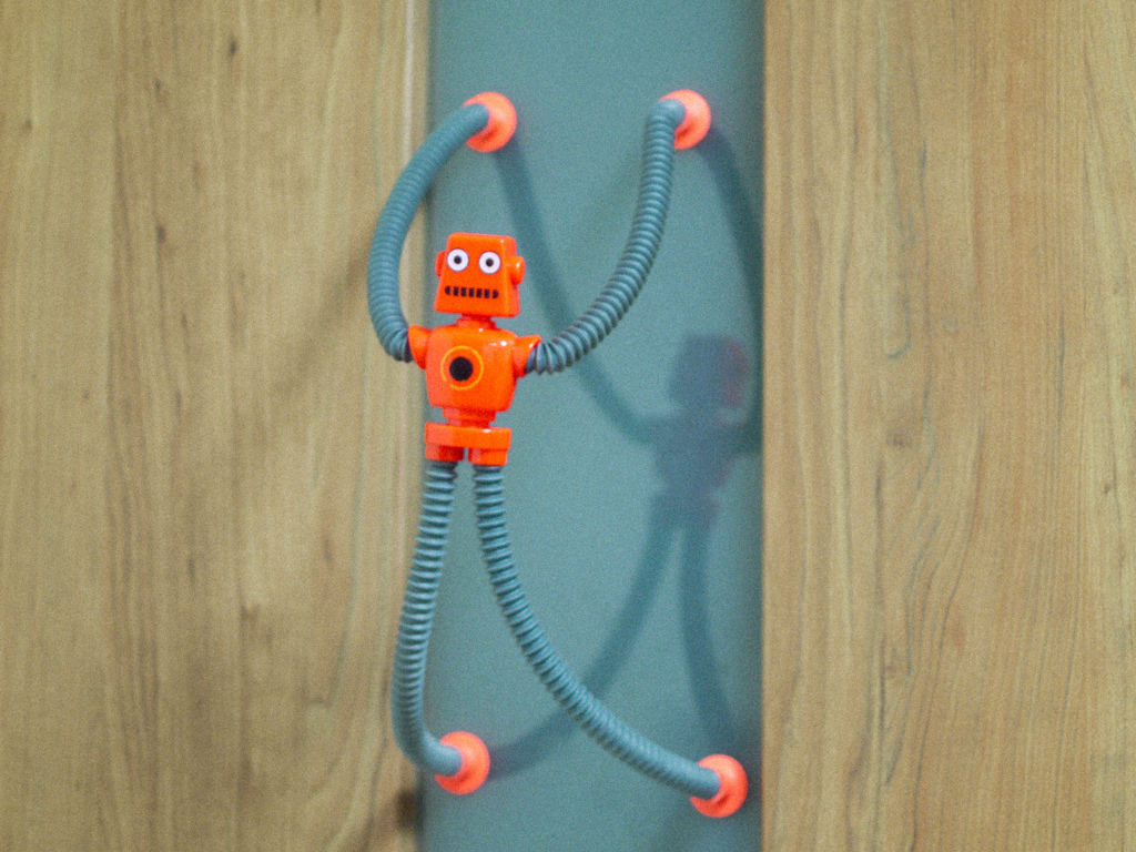 縁日のロボット