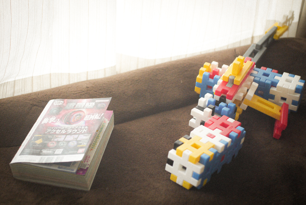 コロコロとブロックライフル