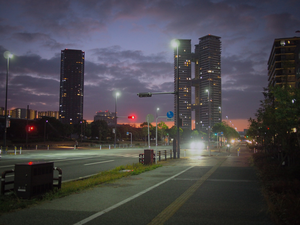 夜明け