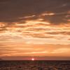 トカラ列島中之島　夕陽