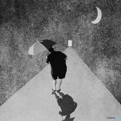 月夜の訪問-1