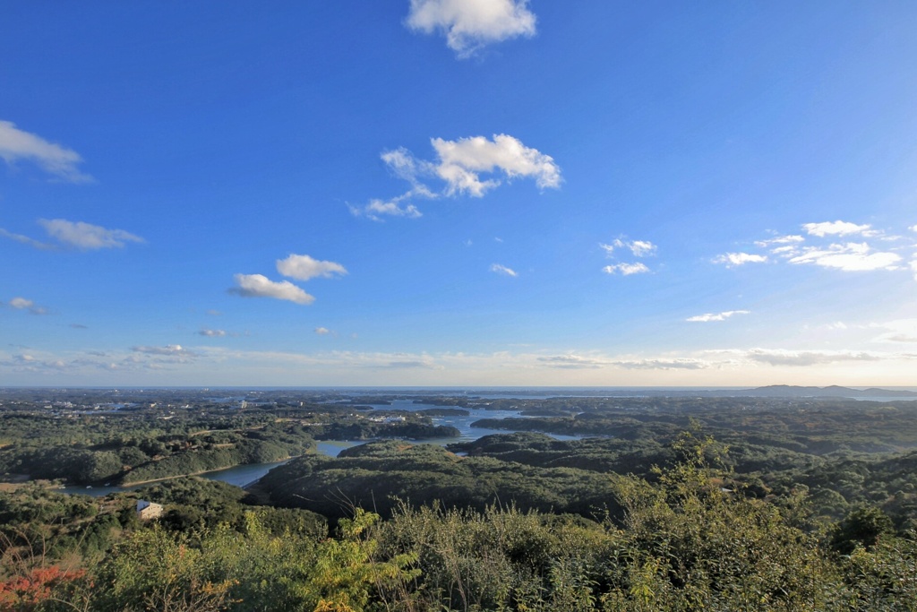 横山展望台からの景色
