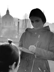 似顔絵に描く愛情