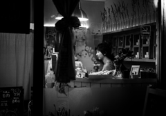 優しい雰囲気の店に