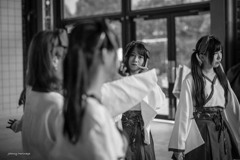 まっすぐ見つめる視線がいた