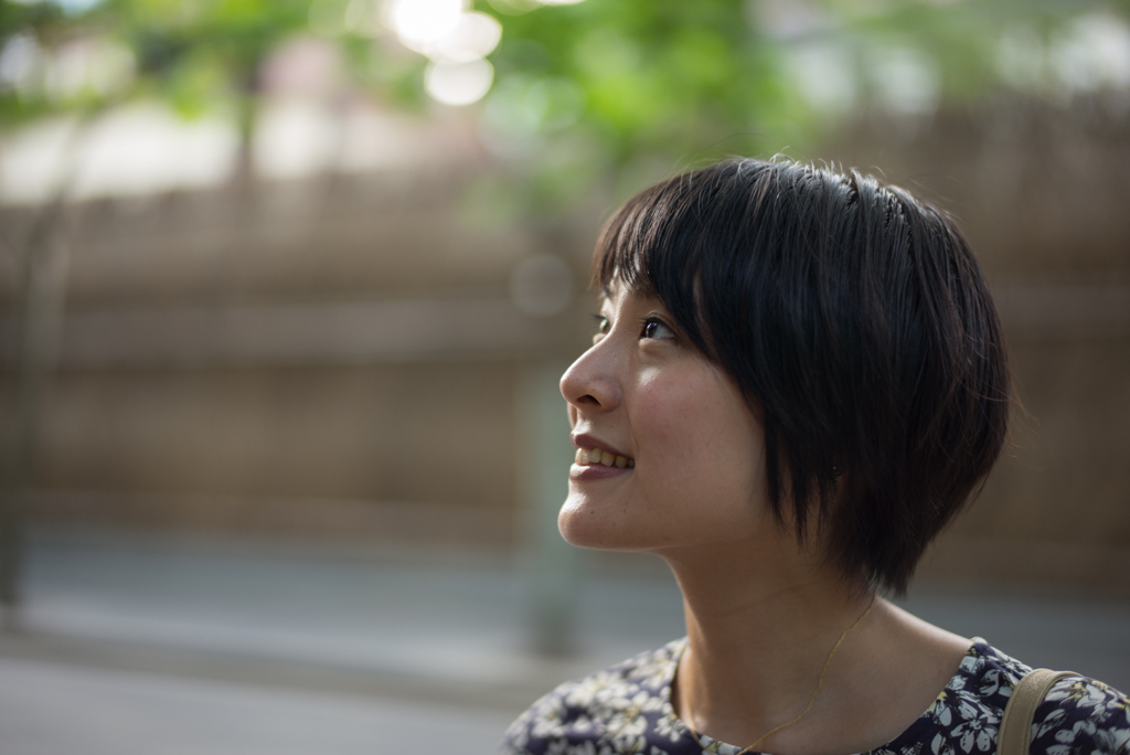 並木道にある時間