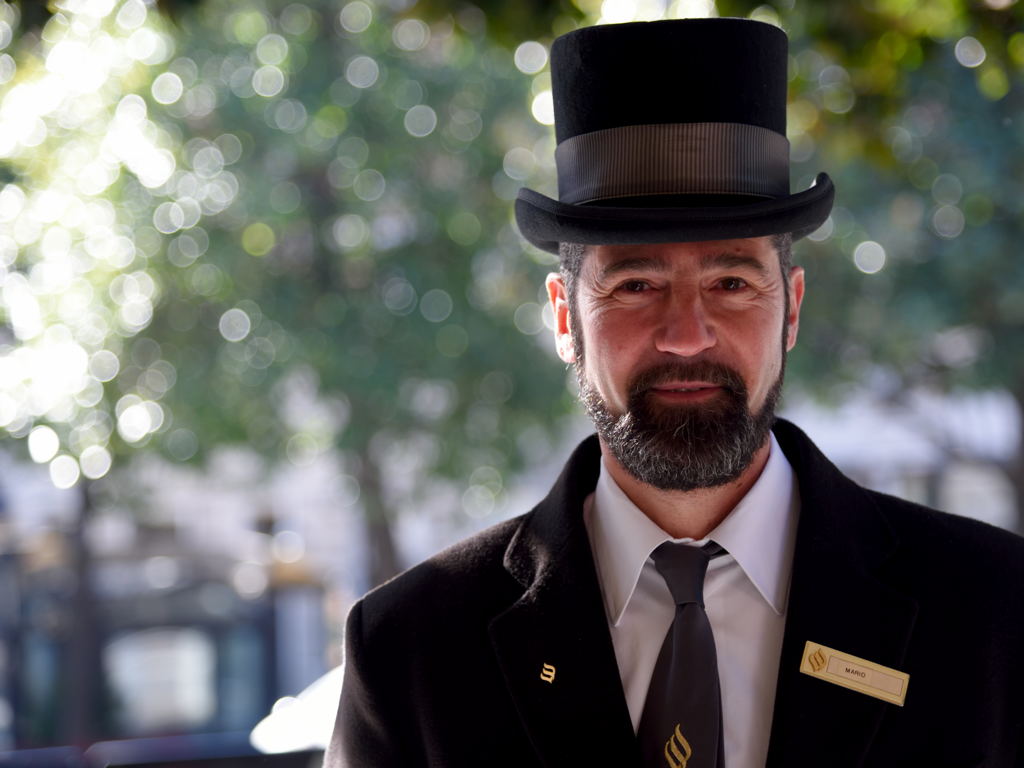 いい天気ですね。