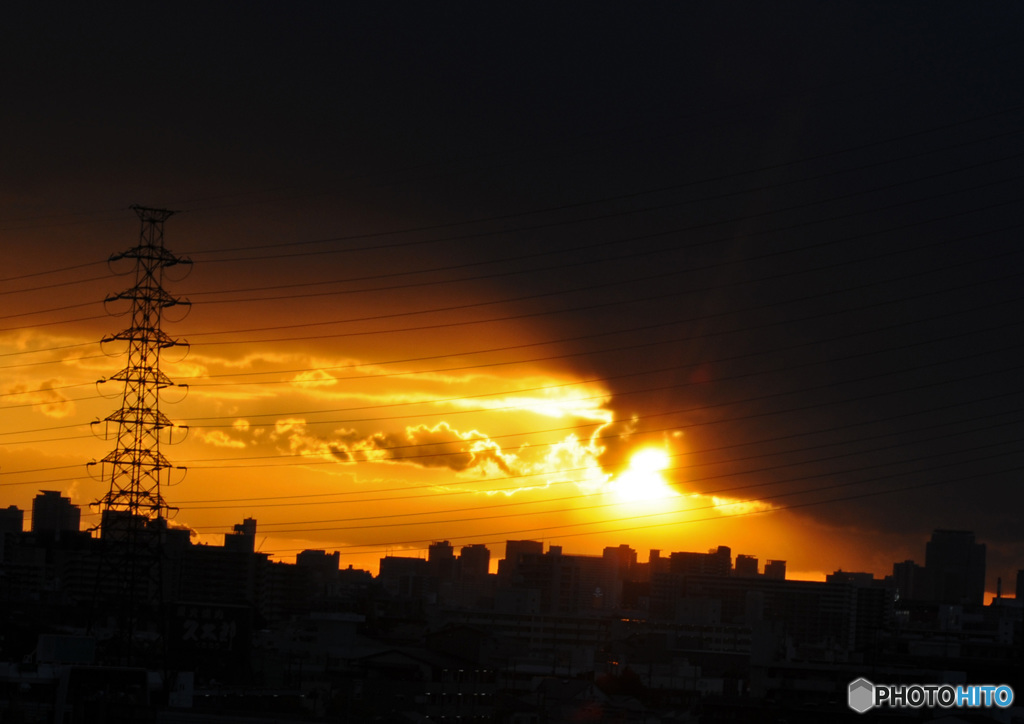 電気を送る