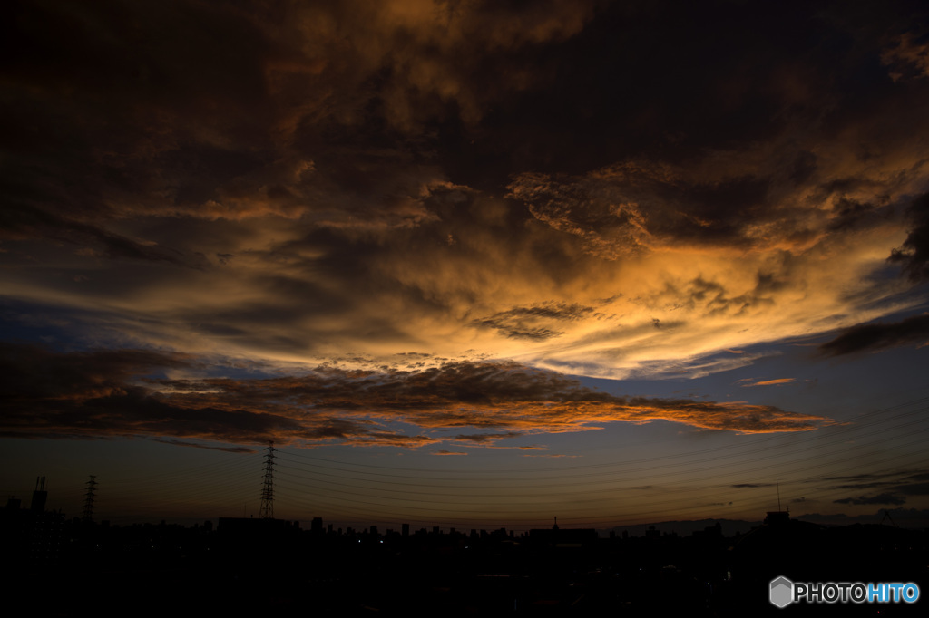 夕焼け空