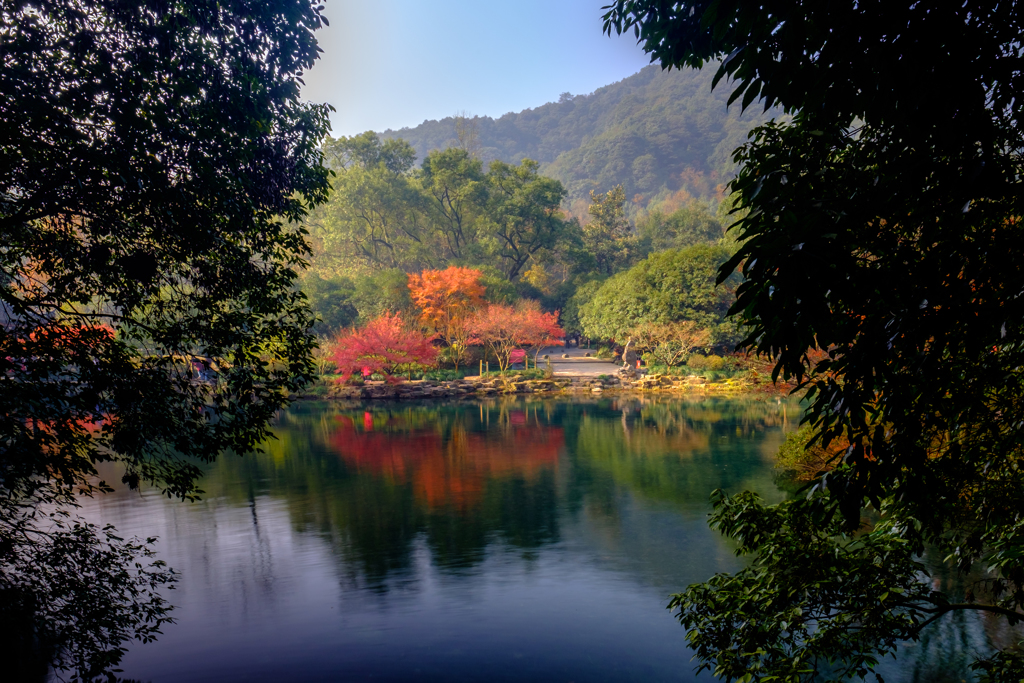 山中池景