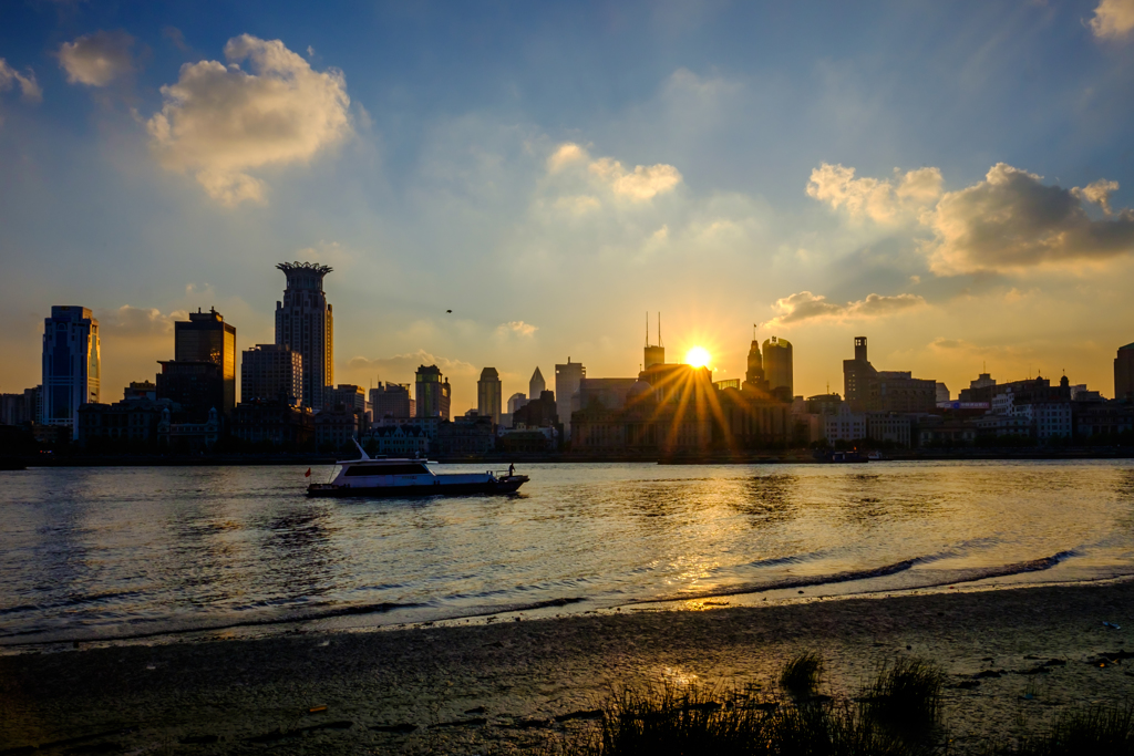 River sunset