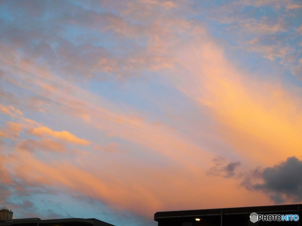 8月とある日の夕暮れ時1