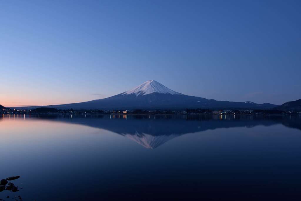 逆さ富士