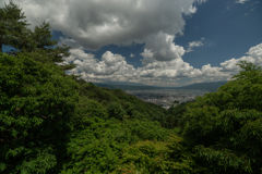 塩嶺峠からの諏訪湖