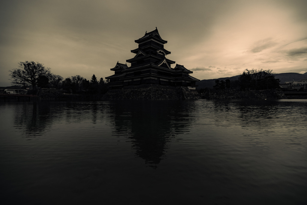 松本城