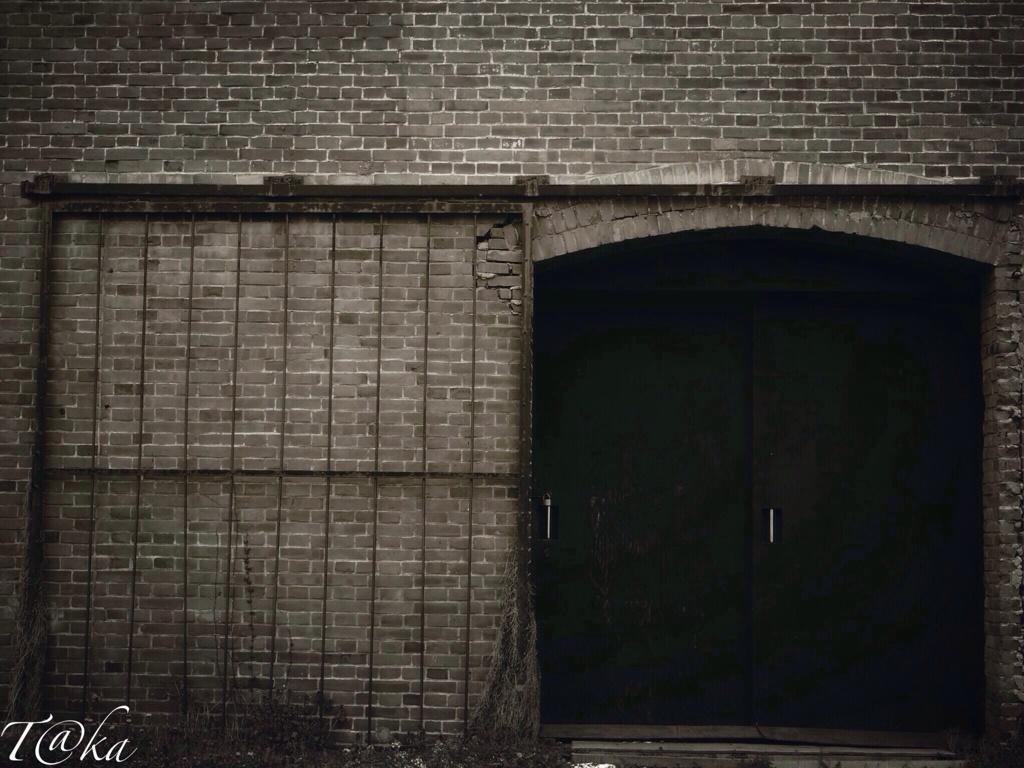 black door