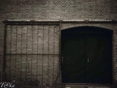 black door