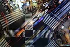 夜の交差点