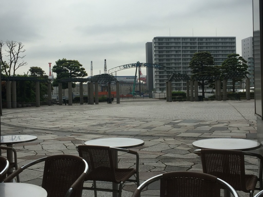 仕事前  雨待ち