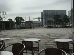 仕事前  雨待ち